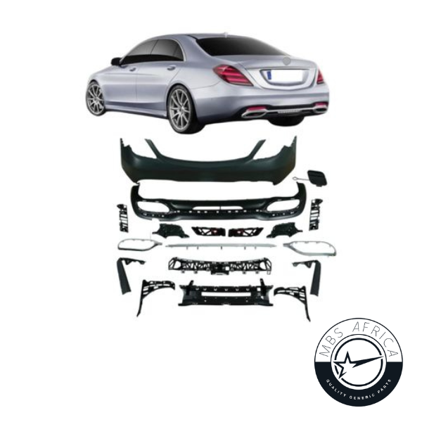 Bumper Complete Rear W222 for Mercedes-Benz S-Class for Mercedes Various