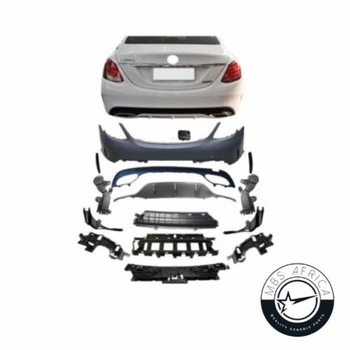 Bumper Complete Rear W205 P/F for Mercedes-Benz C-Class